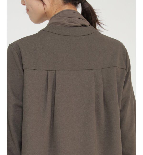 IKKA LOUNGE「プリーツタイ付きブラウス」|シャツ・ブラウス|