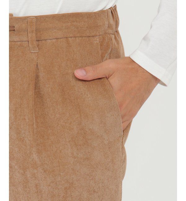 IKKA LOUNGE「コーデュロイワンタックパンツ」|その他|