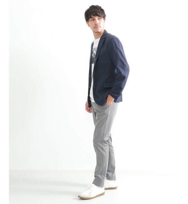 IKKA LOUNGE「モックロディーテーラードジャケット」|テーラードジャケット|