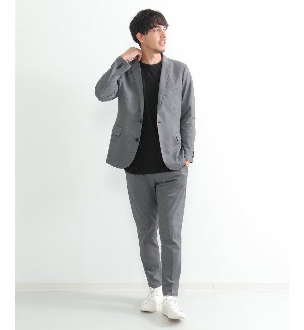 IKKA LOUNGE「モックロディーテーラードジャケット」|テーラードジャケット|