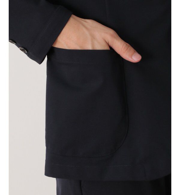 IKKA LOUNGE「【セットアップ対応】イージーケア速乾鹿の子ジャケット」|テーラードジャケット|