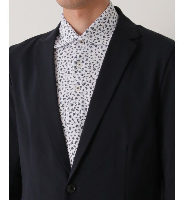 IKKA LOUNGE「【セットアップ対応】イージーケア速乾鹿の子ジャケット」|テーラードジャケット|