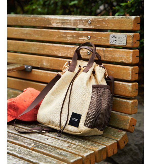 ikka「【雑誌InRed5月号掲載】ポリジュート2WAY巾着バッグ」|その他|