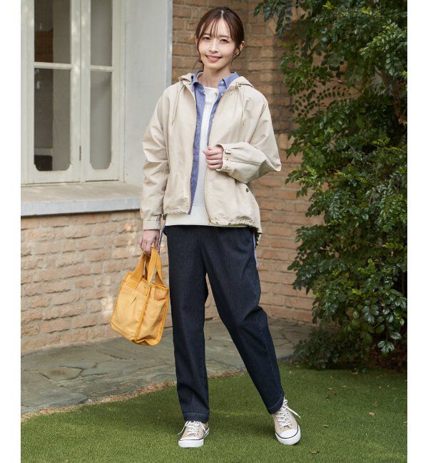 ikka「【雑誌InRed11月号掲載】GOKU楽パンツ テーパード【親子コーデ】」|その他|