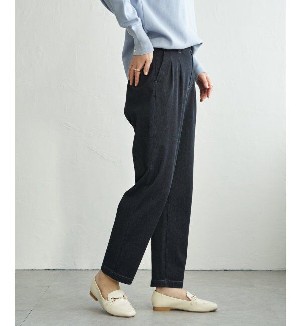 ikka「【雑誌InRed11月号掲載】GOKU楽パンツ テーパード【親子コーデ】」|その他|