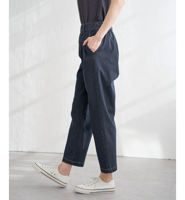 ikka「【雑誌InRed11月号掲載】GOKU楽パンツ テーパード【親子コーデ】」|その他|