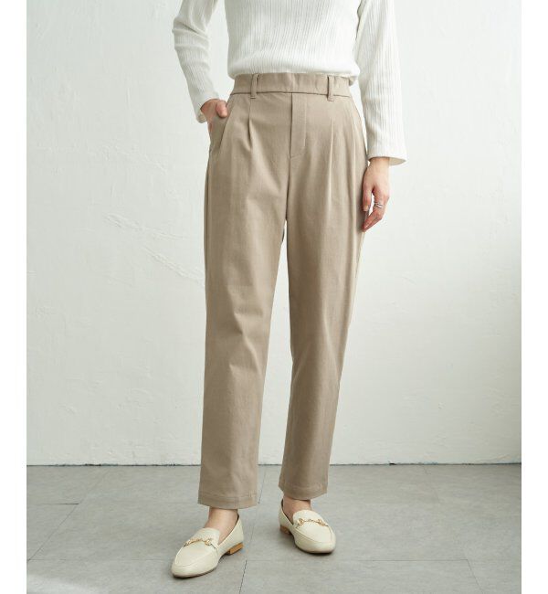 ikka「【雑誌InRed11月号掲載】GOKU楽パンツ テーパード【親子コーデ】」|その他|