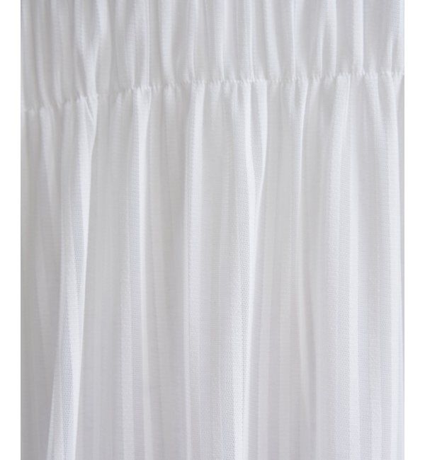 ikka「ストライプチュール2WAYプルオーバー」|その他|