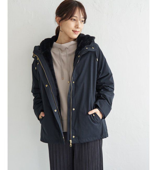 ikka「ライナー付き3WAYマウンテンパーカー」|ブルゾン・スタジャン|