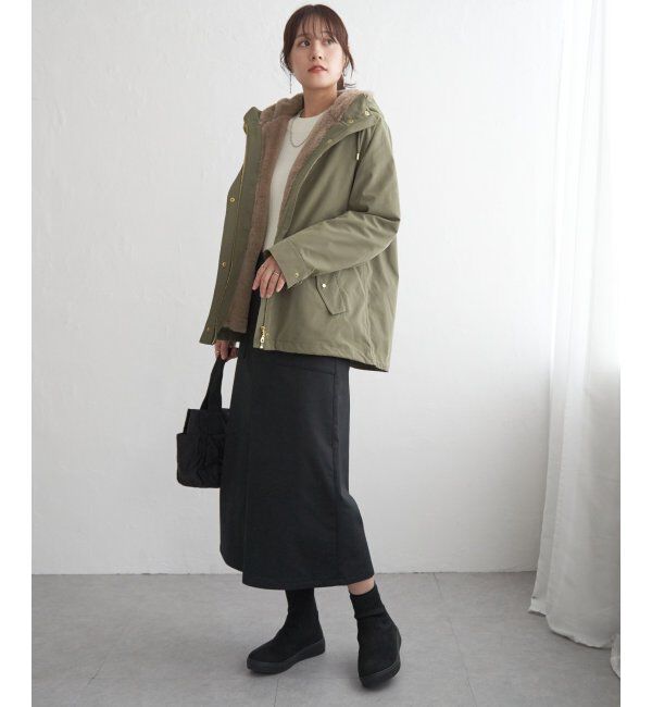 ikka「ライナー付き3WAYマウンテンパーカー」|ブルゾン・スタジャン|