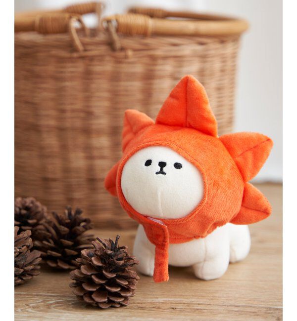 Lbc with Life「PLUFFY かぶりもの もみじ」|クッション・クッションカバー|