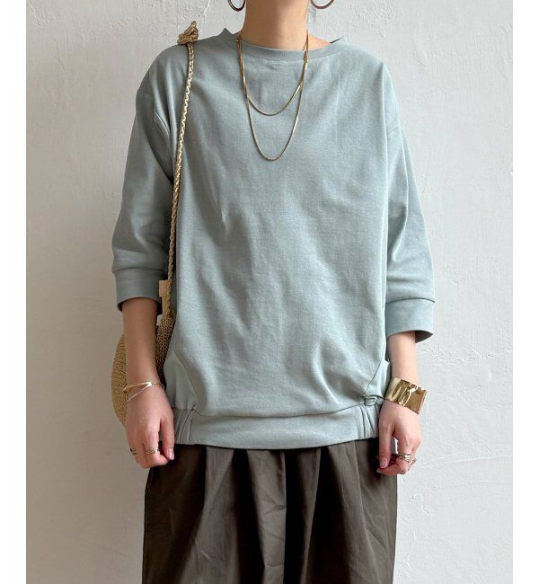 Lbc with Life「異素材切り替えプルオーバー」|その他|