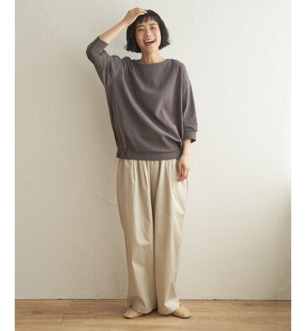 Lbc with Life「異素材切り替えプルオーバー」|その他|