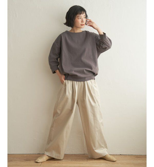 Lbc with Life「異素材切り替えプルオーバー」|その他|