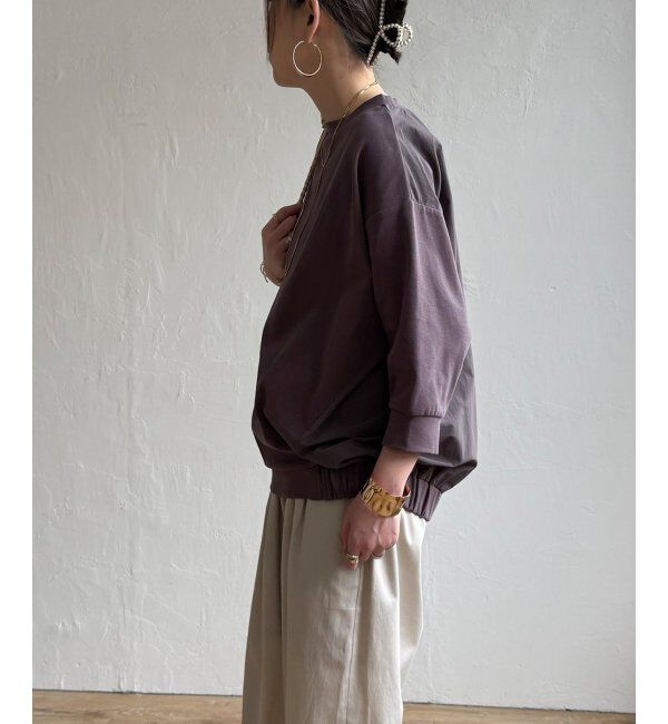 Lbc with Life「異素材切り替えプルオーバー」|その他|