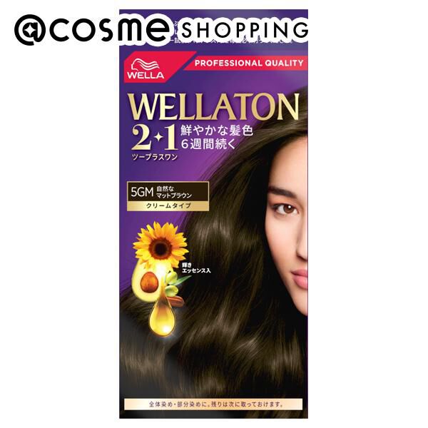  「ウエラ ウエラトーン　ツープラスワン　クリームタイプ ５GM　自然なマットブラウン」|ヘアスタイリング|その他