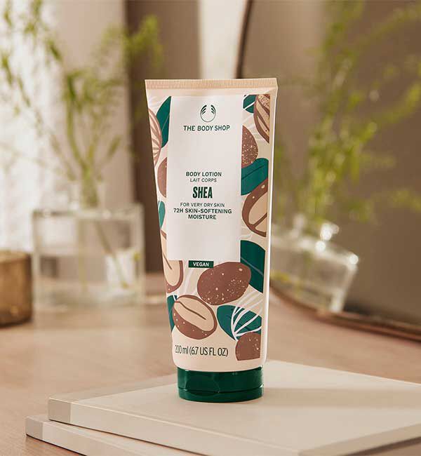 THE BODY SHOP「ボディローション SB 200mL（香り：シア）」|ボディ保湿|