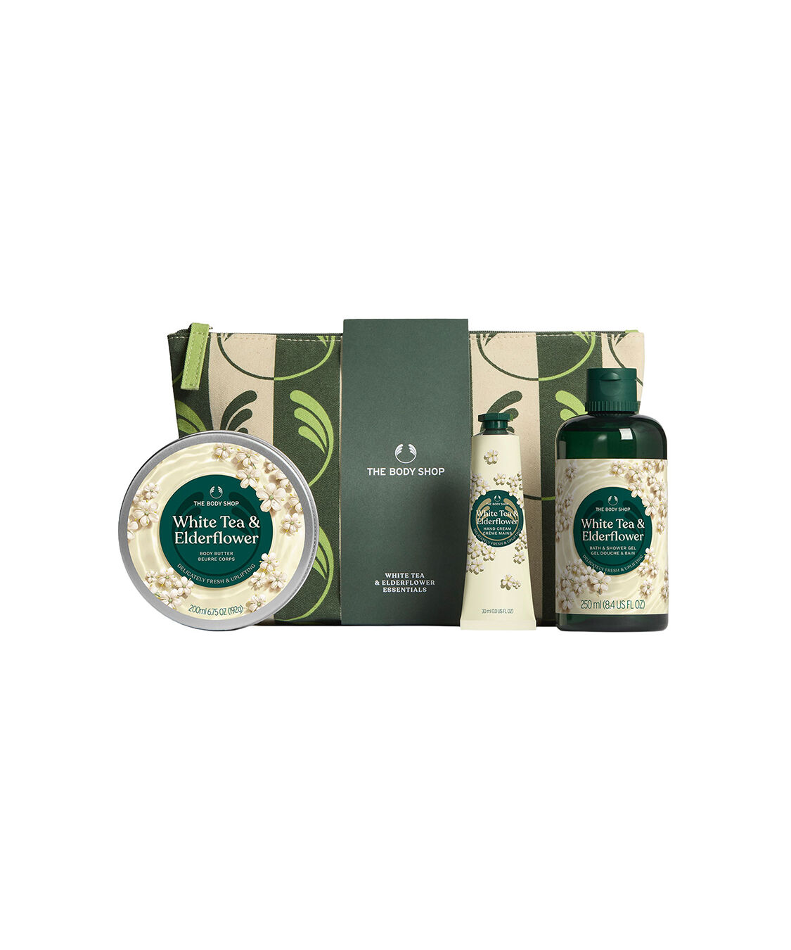 THE BODY SHOP「ボディケアギフト ホワイトティー＆エルダーフラワー」|キット・セット|ｿﾉﾀ