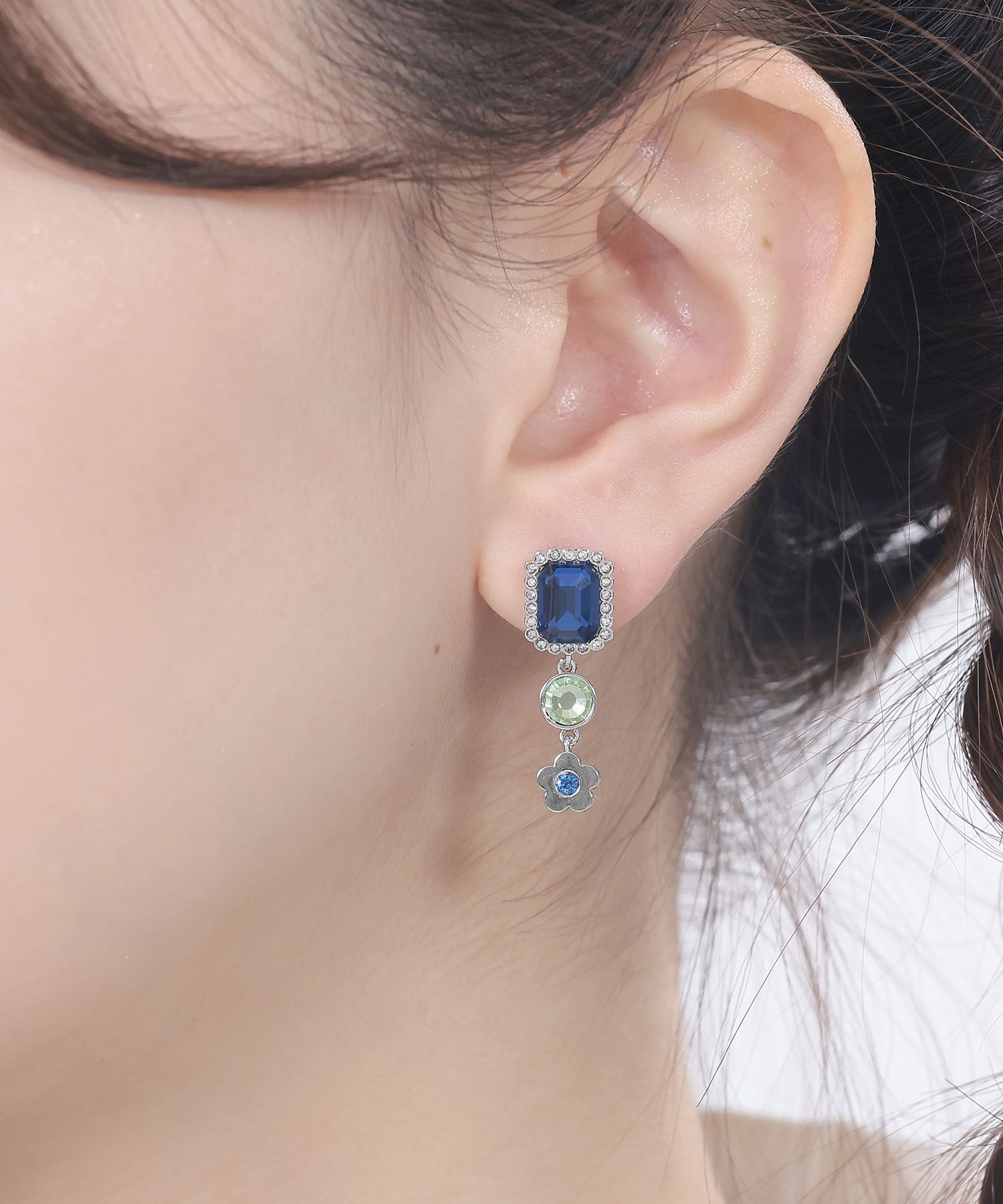 MARY QUANT「ビジューアソート ピアス」|ピアス|シルバー