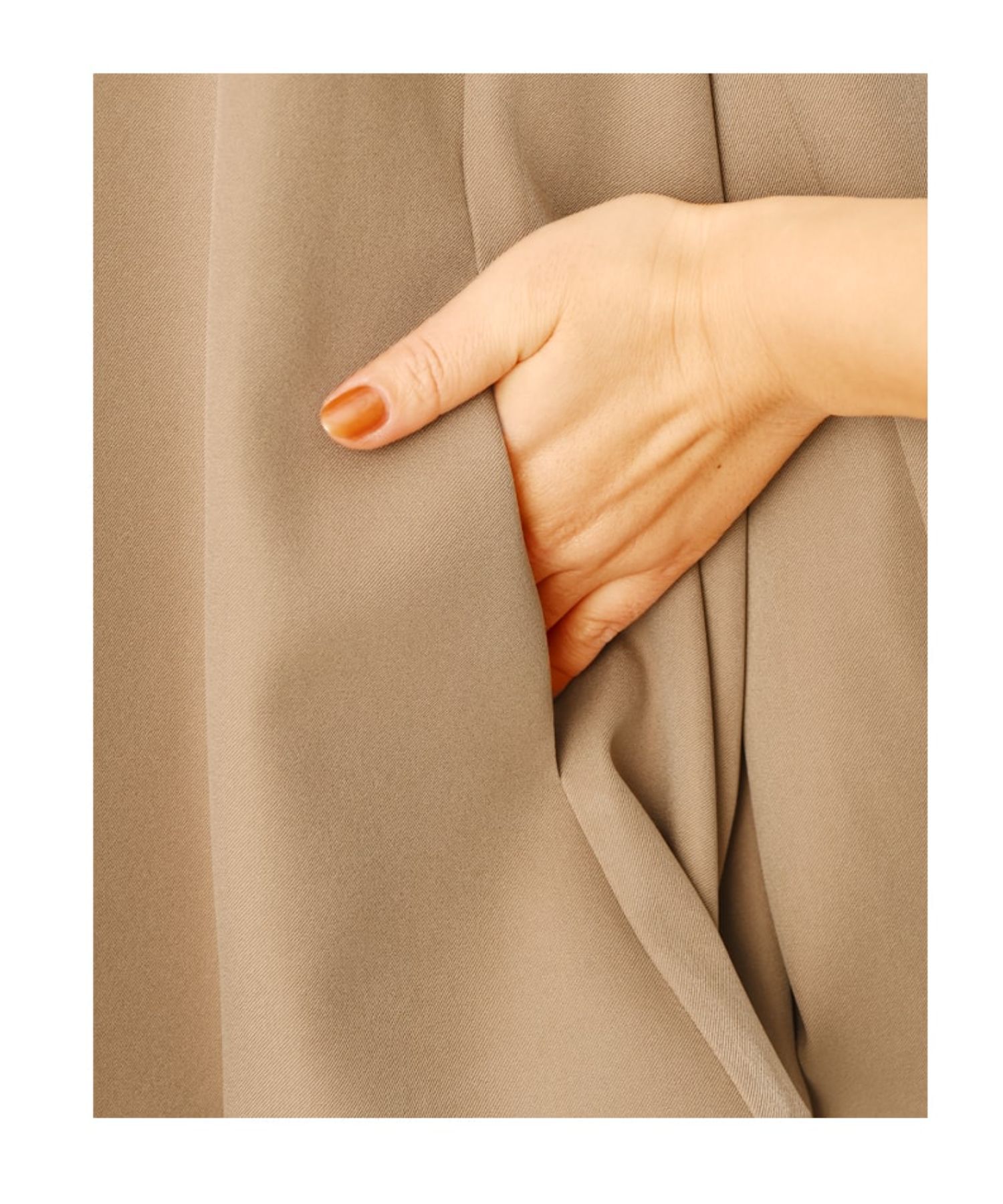 STYLE DELI「ソフトツイルAラインジャケット」|テーラードジャケット|