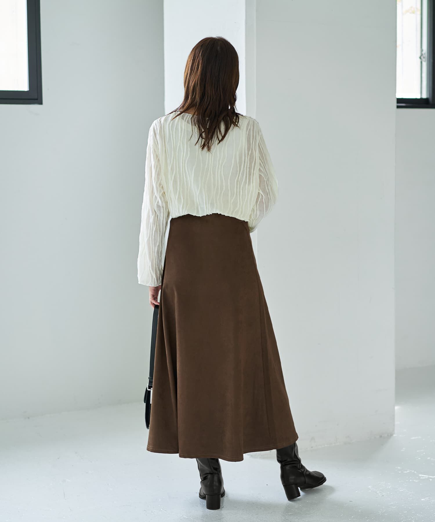 STYLE DELI「ウェーブラインガーゼトップス」|Tシャツ・カットソー|