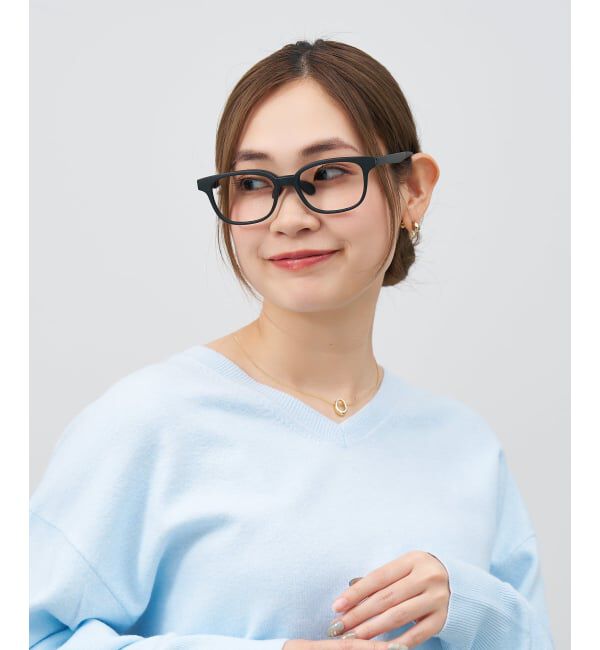  「新構造・跳ね上げ式 メガネ | FLIP UP フリップアップ | 軽量 伊達メガネ 度付き 度なし レンズ交換券付」|メガネ|