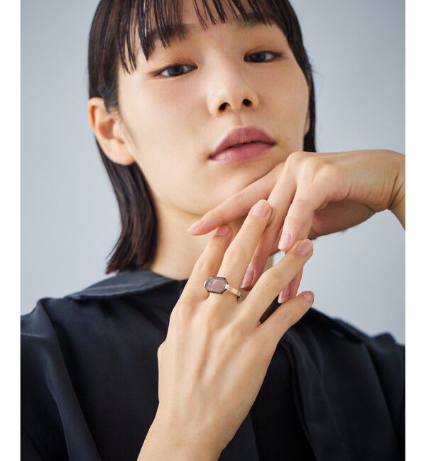 Jouete「[ジェム] リング スモーキークォーツ」|リング|