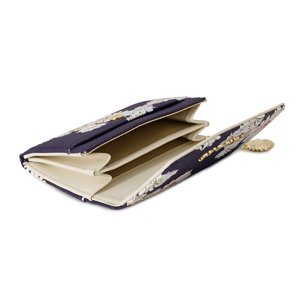 PAUL&JOE「名刺入れ／クリザンテーム　ラメ　／ＰＡＵＬ　＆　ＪＯＥ」|定期入れ|