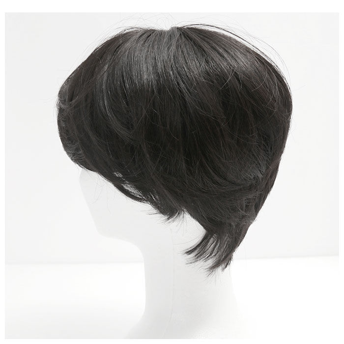 BACKYARD FAMILY「プリシラ ウィッグ 通販 ショート 帽子 フルウィッグ 耐熱 黒髪 可愛い 着脱簡単 女性 ボブ」|ヘアスタイリング|