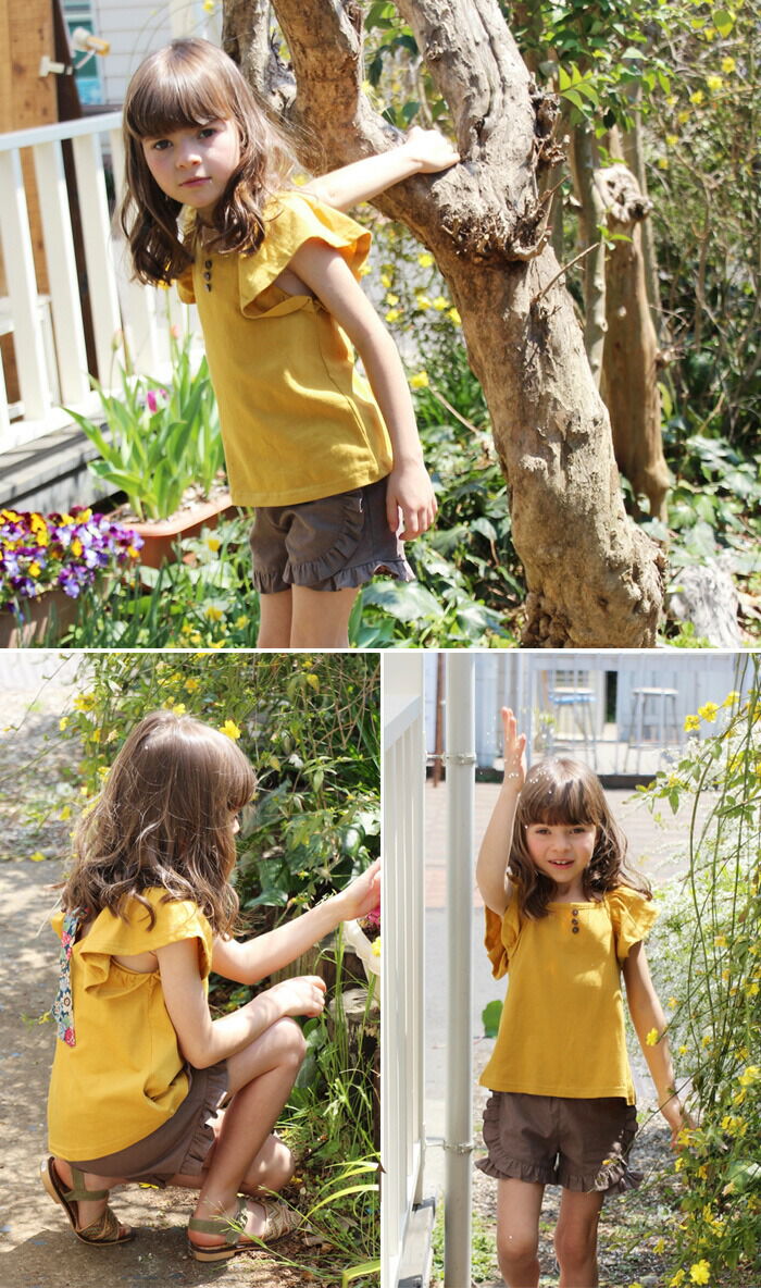 BACKYARD FAMILY「Rora キッズ Tシャツ 半袖 女の子 通販 ローラ カットソー 半袖Tシャツ 夏服」|その他|