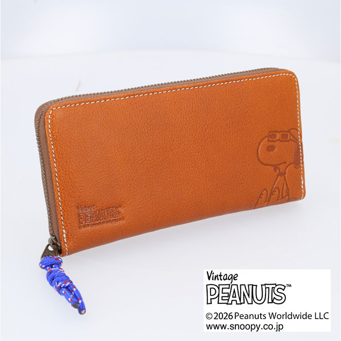 BACKYARD FAMILY「スヌーピー 長財布 大人 通販 SNOOPY 73525 財布 レザー 長サイフ ながさいふ」|財布|