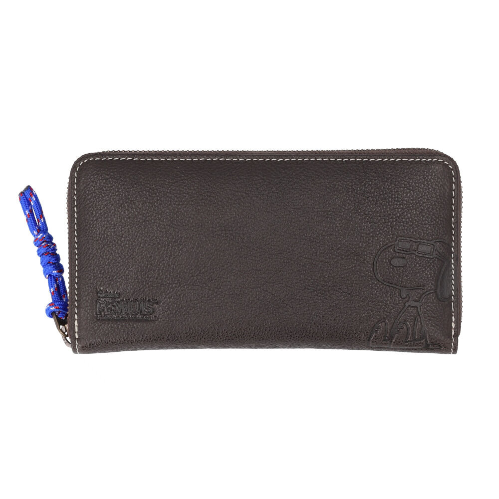 BACKYARD FAMILY「スヌーピー 長財布 大人 通販 SNOOPY 73525 財布 レザー 長サイフ ながさいふ」|財布|ブラウン2