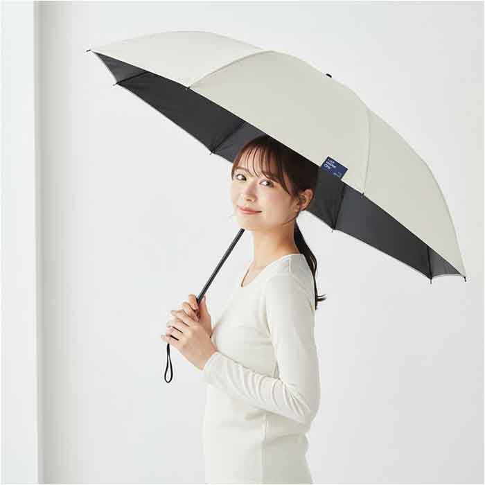 BACKYARD FAMILY「折りたたみ傘 2段折 通販 長傘 折り畳み傘 二段折り 晴雨兼用傘 傘 かさ 雨傘 日傘 55cm」|傘|