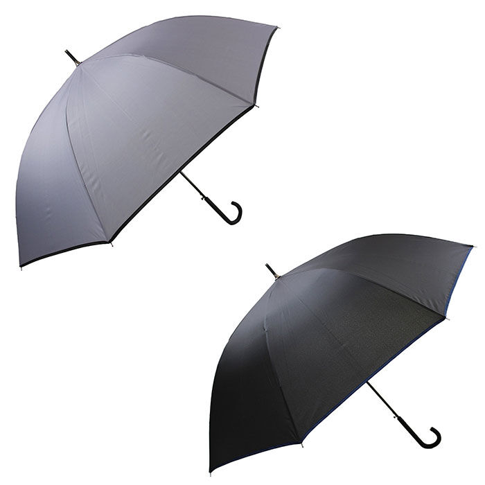 BACKYARD FAMILY「強風に強い 大きい 傘 通販 ジャンプ傘 強風対応 65cm 長傘 かさ グラスファイバー 雨傘」|傘|