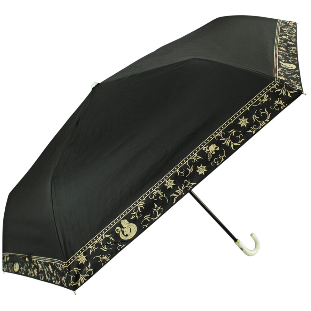 BACKYARD FAMILY「晴雨兼用傘 レディース 通販 折りたたみ傘 晴雨兼用 折り畳み傘 雨傘 日傘 傘 かさ 55cm」|傘|ブラック1