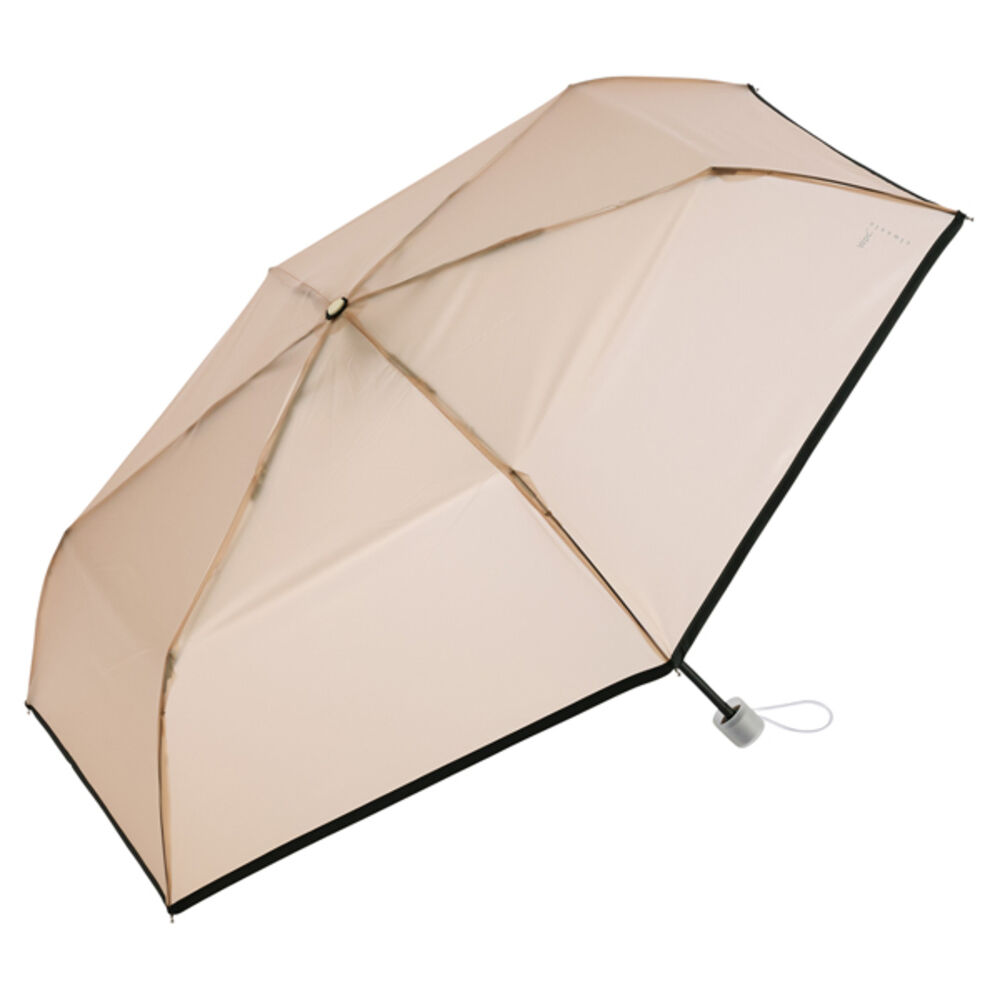 BACKYARD FAMILY「Wpc. ビニール 折りたたみ傘 通販 レディース メンズ 雨傘 おしゃれ 大きめ 96cm」|傘|ベージュ1