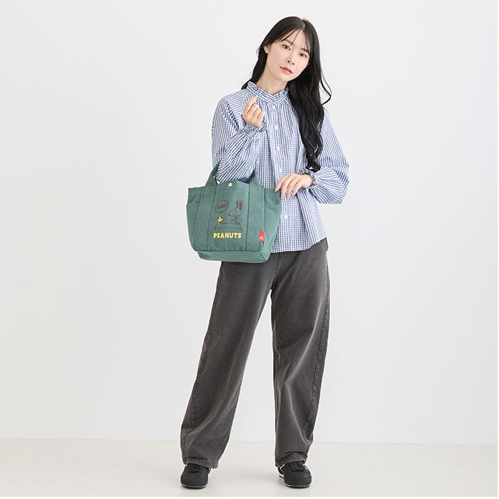 ROOTOTE「トートバッグ PEANUTS 通販 レディース スヌーピー バッグ ピーナッツ ハンドバッグ」|トートバッグ|
