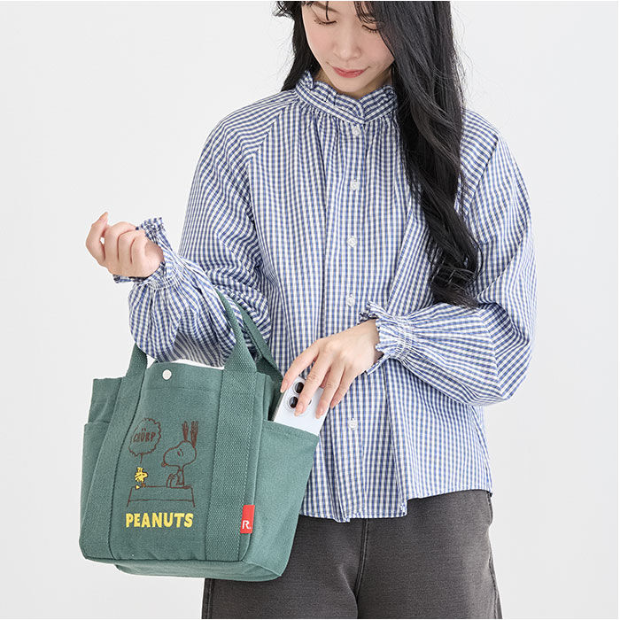 ROOTOTE「トートバッグ PEANUTS 通販 レディース スヌーピー バッグ ピーナッツ ハンドバッグ」|トートバッグ|