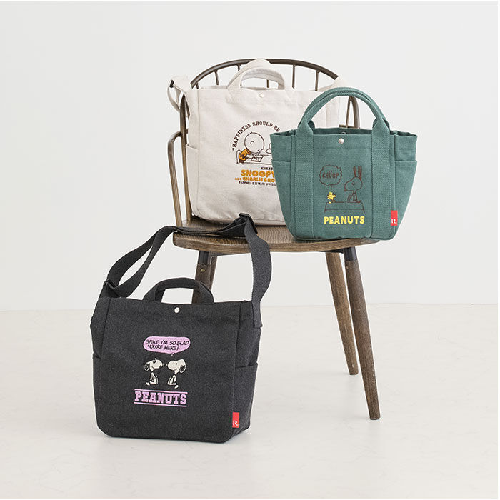 ROOTOTE「トートバッグ PEANUTS 通販 レディース スヌーピー バッグ ピーナッツ ハンドバッグ」|トートバッグ|