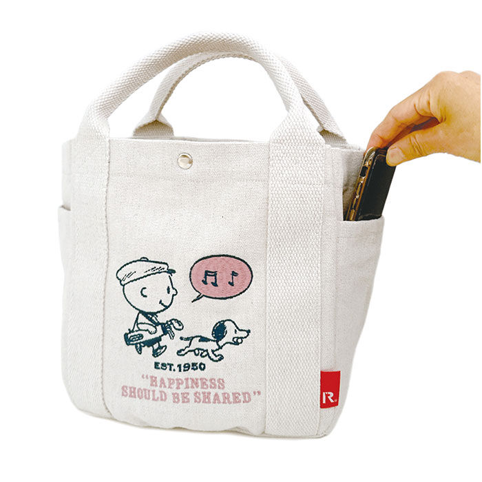 ROOTOTE「トートバッグ PEANUTS 通販 レディース スヌーピー バッグ ピーナッツ ハンドバッグ」|トートバッグ|