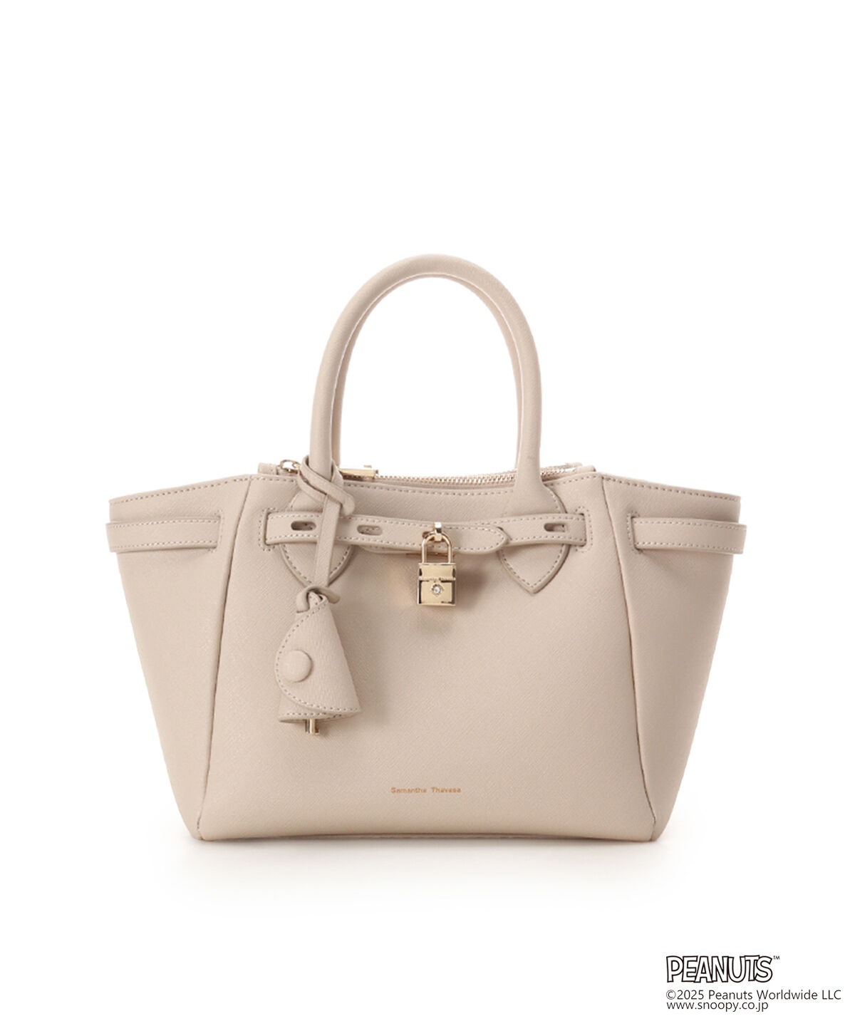Samantha Thavasa「「スヌーピー」コレクション サマンサアゼル」|ハンドバッグ|ベージュ