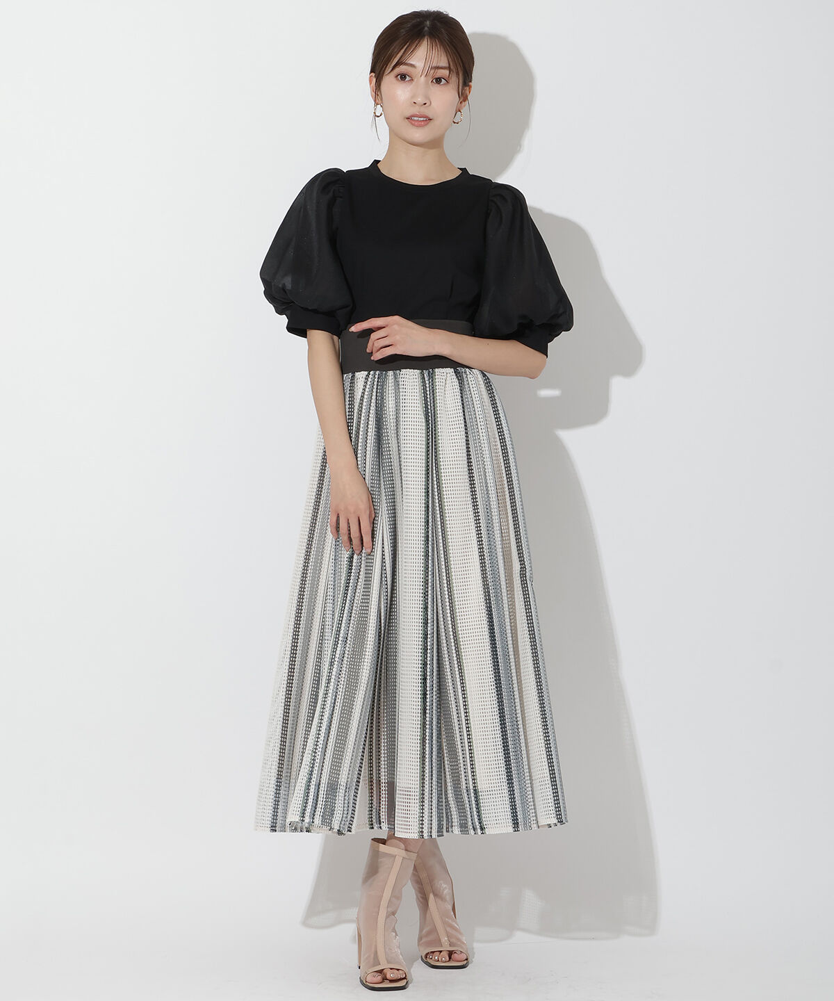 アンドクチュール「シアースリーブプルオーバー」|Tシャツ・カットソー|