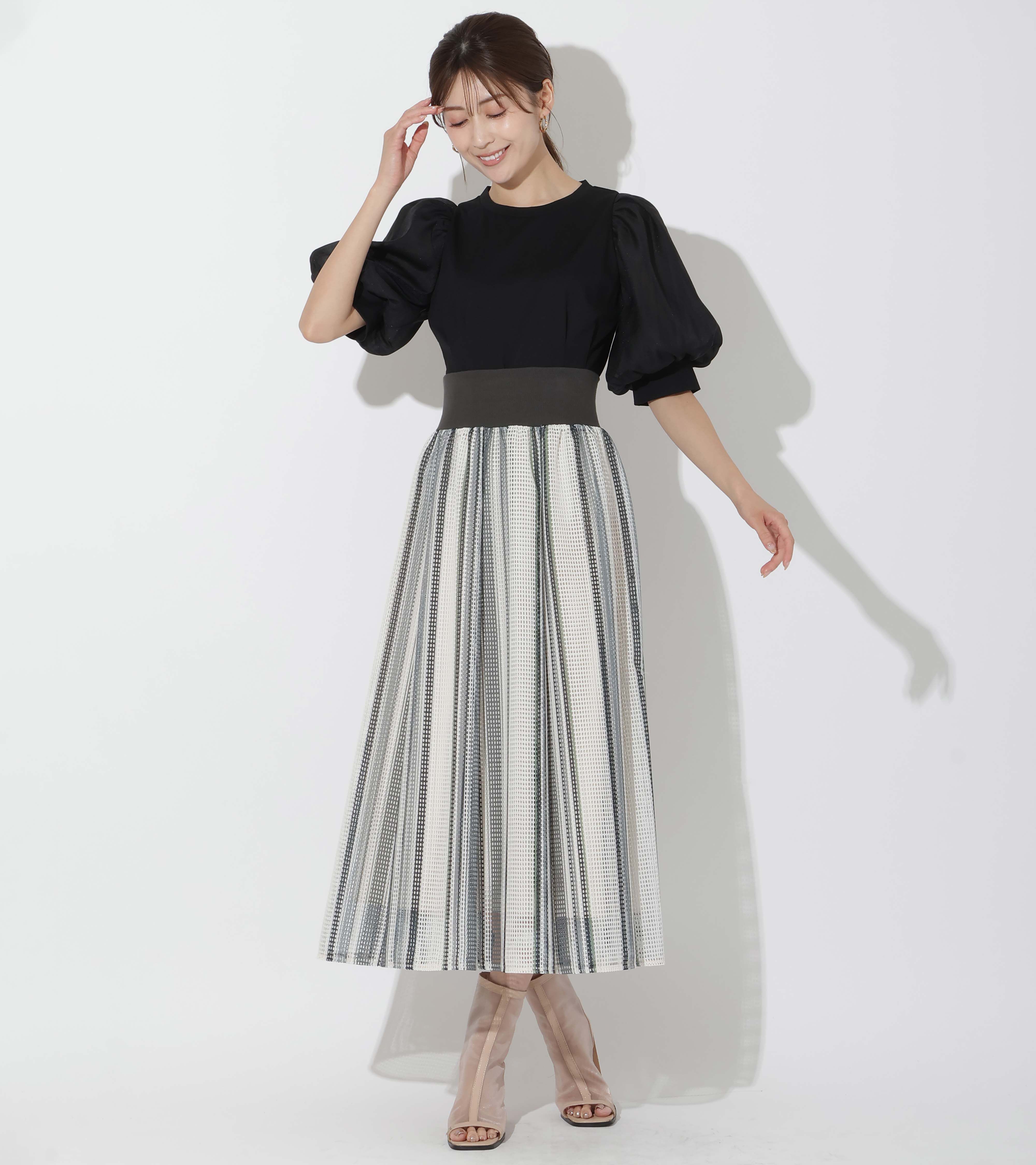 アンドクチュール「シアースリーブプルオーバー」|Tシャツ・カットソー|