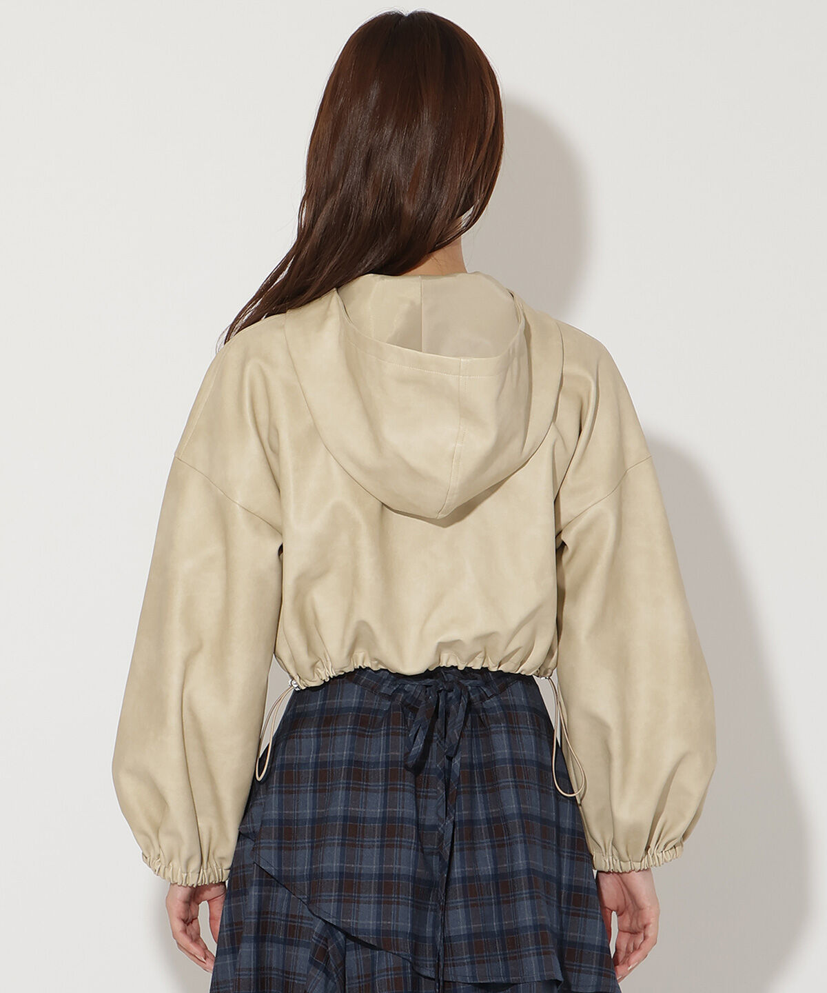 アンドクチュール「フェイクレザーブルゾン」|ブルゾン・スタジャン|