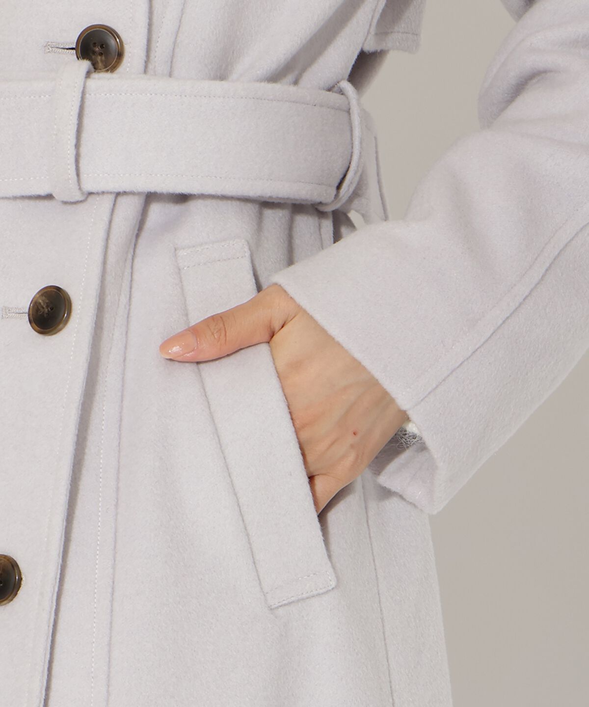 アンドクチュール「ウールビーバーロングコート」|その他|