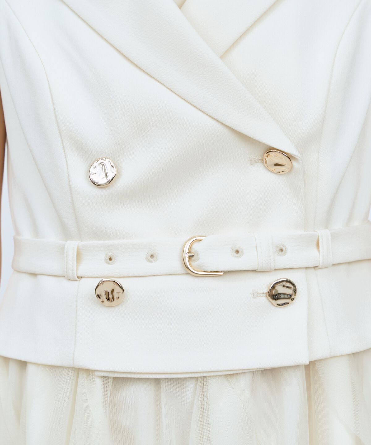 アンドクチュール「アシメチュールトレンチジャンスカ」|ジャンパースカート|