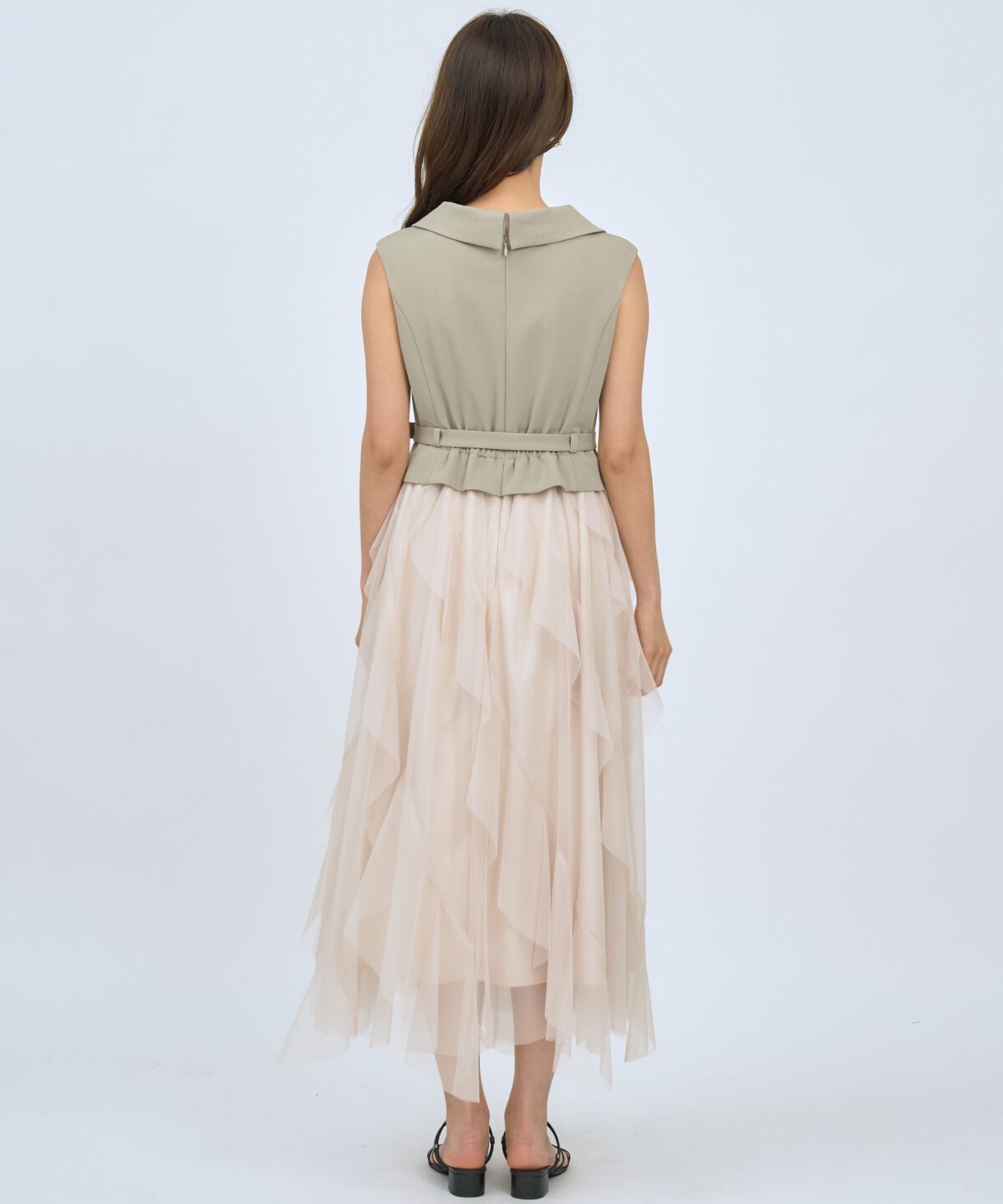 アンドクチュール「アシメチュールトレンチジャンスカ」|ジャンパースカート|