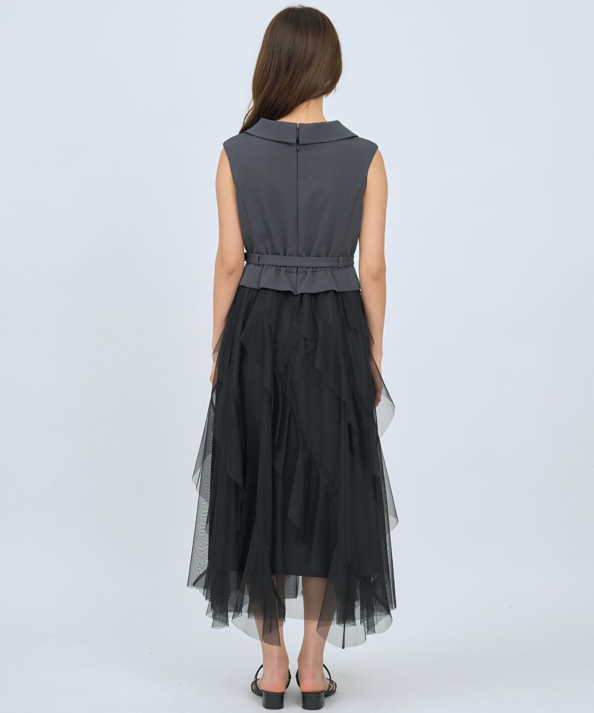 アンドクチュール「アシメチュールトレンチジャンスカ」|ジャンパースカート|