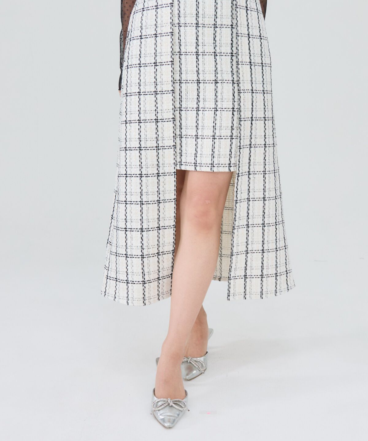 REDYAZEL「ツイードデザインジャンパースカート」|ジャンパースカート|