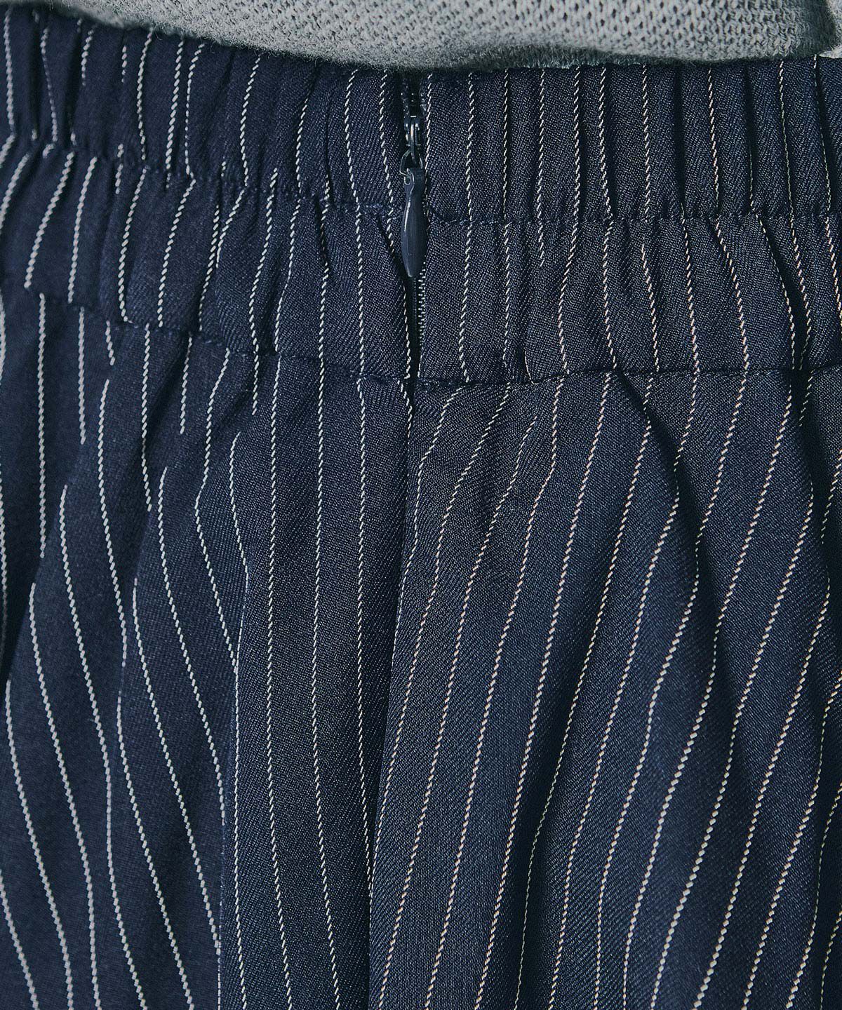 REDYAZEL「シアーMIXティアードスカート」|フレア|